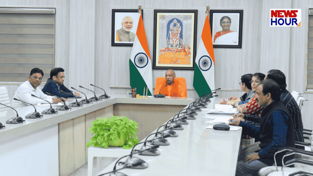 CM Yogi Anganwadi Review Meeting, UP Anganwadi Self Owned Buildings, Pre-fabricated Anganwadi Model UP, Child Friendly Anganwadi Centers