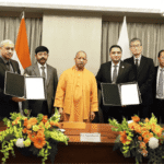 CM Yogi Minda Corporation Tokyo, Spark Minda Japan MoU, Auto Component Manufacturing UP, Akash Minda Yogi Meeting.