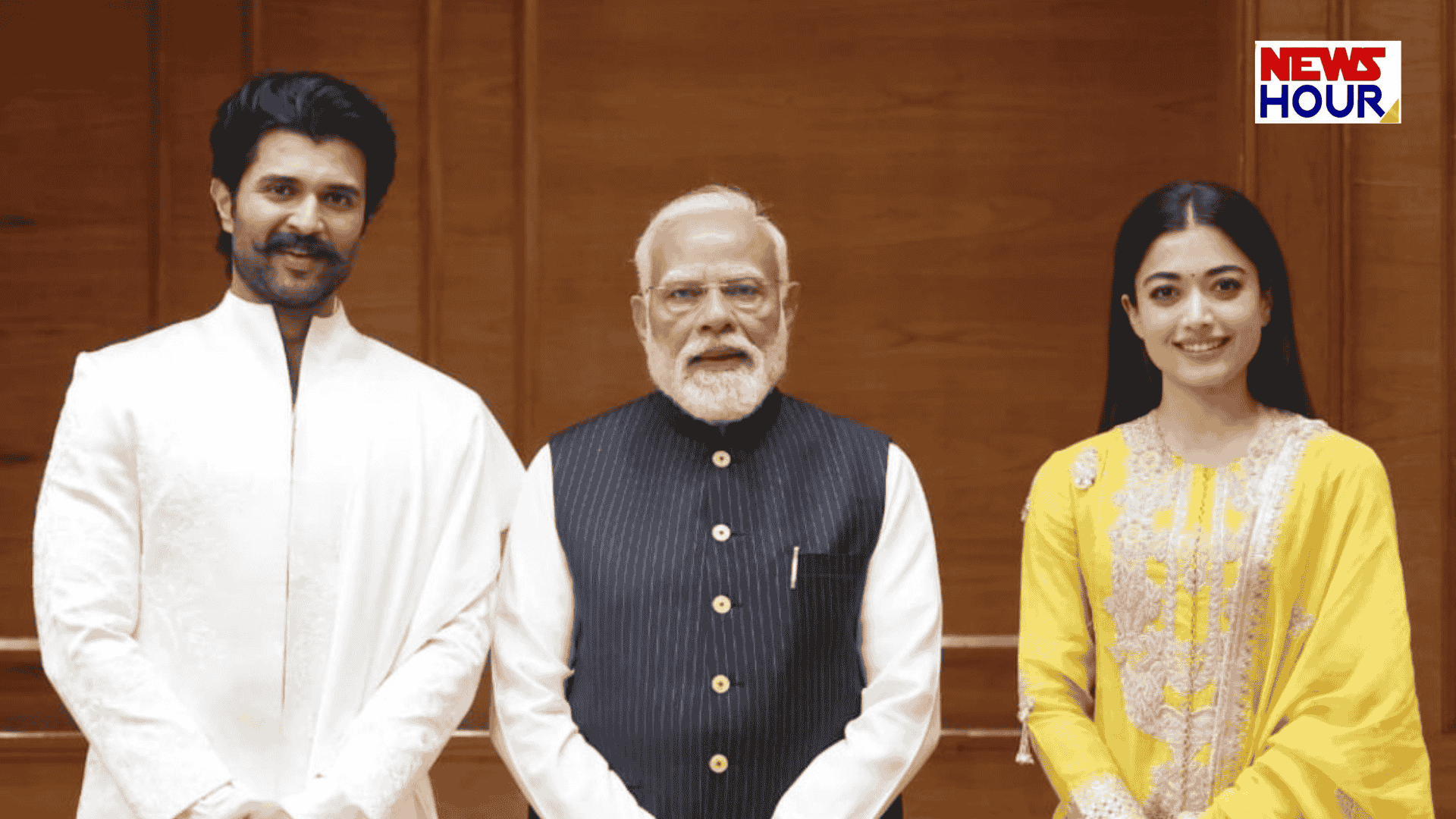 Vijay Deverakonda Rashmika Mandanna Wedding, PM Narendra Modi meet Vijay Rashmika, South Actors meet PM Modi, Viral Celebrity Wedding.