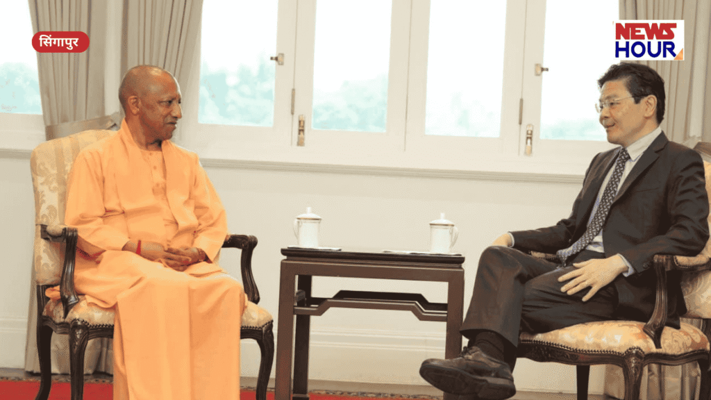 CM Yogi Lawrence Wong Meeting, UP Singapore Economic Cooperation, Yogi Adityanath Singapore Visit 2026.