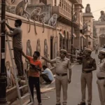 Administration placing monkey cutouts in Vrindavan for President Visit Uttar Pradesh News