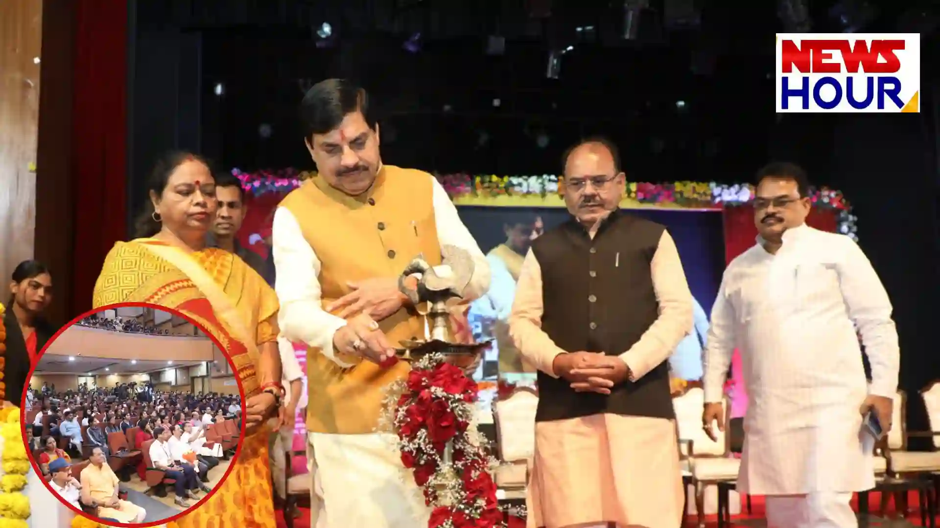 CM Dr. Mohan Yadav attending Koti Surya Upasana program in Bhopal
