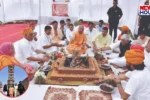CM Yogi Adityanath at the Johar Shradhanjali Samaroh in Chittorgarh Rajasthan