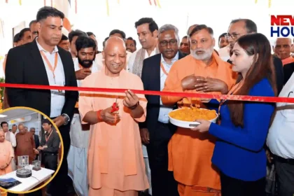 CM Yogi Adityanath inaugurating STPI center at GIDA Gorakhpur Uttar Pradesh News