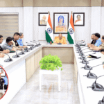 CM Yogi Adityanath interacting with NDC trainee officers in Lucknow