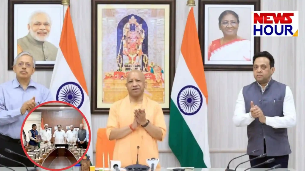 CM Yogi Adityanath participating in Jal Jeevan Mission 2.0 MoU signing ceremony