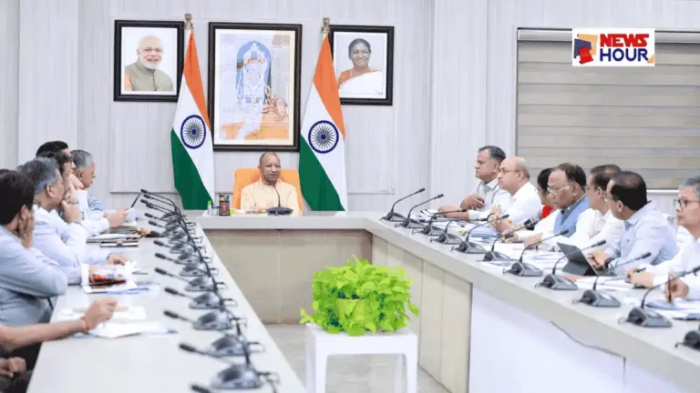 CM Yogi Adityanath reviewing OTD-CM Fellow selection at 5-Kalidas Marg Lucknow