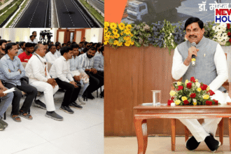 Farmers thanking CM Mohan Yadav for Greenfield Access Controlled Project MP