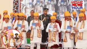 Governor Mangubhai Patel and CM Dr. Mohan Yadav at Vikramaditya University Convocation