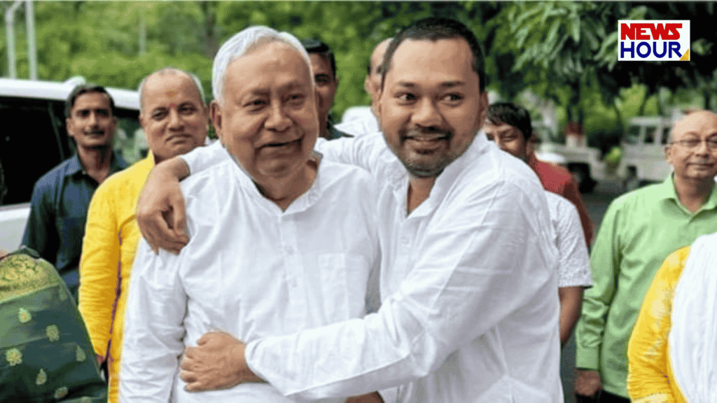 Cm Nitish Kumar Son, Nishant Kumar Join JDU Party