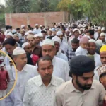 People hugging and celebrating Eid-ul-Fitr in Rudauli Ayodhya News