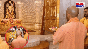 CM yogi visit ayodhya hanuman mandir and Ram mandir