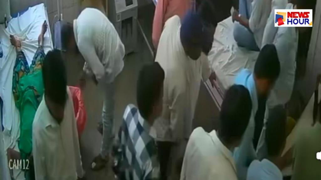 Rudauli chc Theft Case CCTV Viral