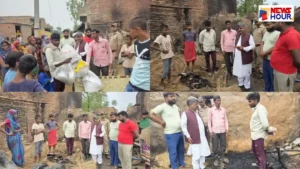MLA Ramchandra Yadav Rudauli Fire Victims Relief