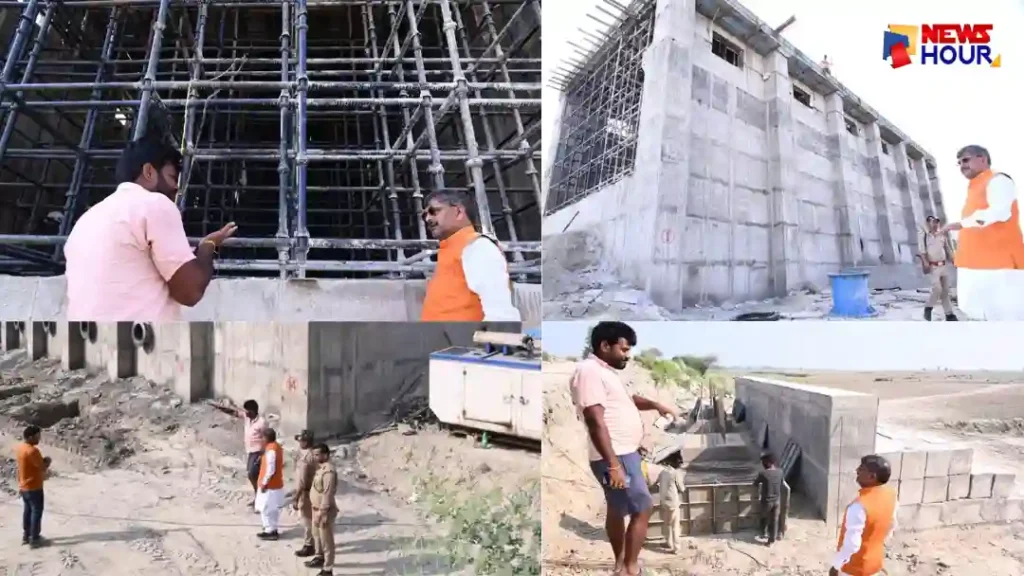 Naipura Pumping Station Rudauli Inspection