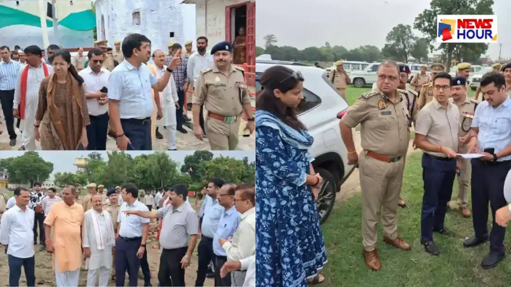 Commissioner DIG Lodheshwar Mahadeva Visit Barabanki