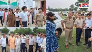 Commissioner DIG Lodheshwar Mahadeva Visit Barabanki