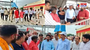 DRM Rudauli Railway Station Platform 2 Inspection Ramchandra Yadav