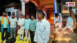 Guru Ravidas Temple Rudauli 665 Lamps MLA Ramchandra Yadav