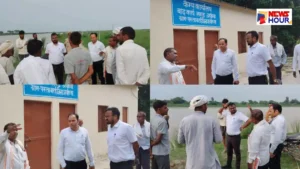 SDM Vinod Kumar Gupta Flood Preparation Rudauli Ayodhya