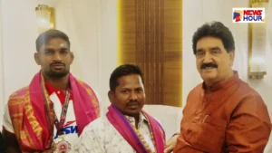 Sourabh Yadav Wrestler Silver Medal Jaunpur Gyan Prakash Singh