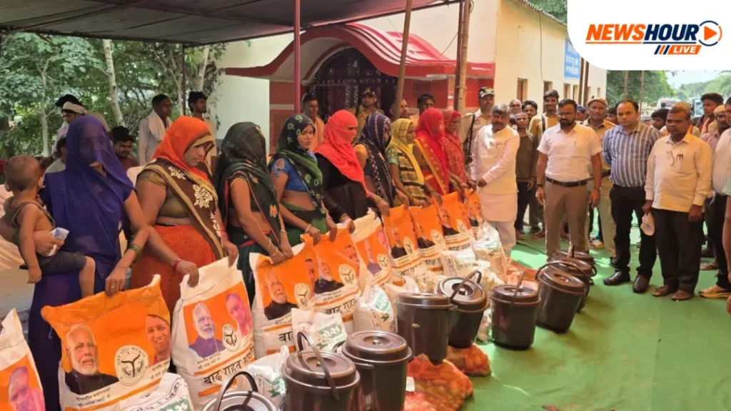 flood-relief-kits-distributed-to-386-families-in-pasta-mafi-rudauli MLA Ram_chandra_yadev Rudauli